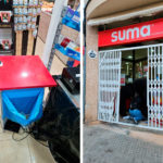 Robo en el supermercado SUMA.
