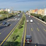 Circulación fluida en el tramo de obras de la vía de Cintura.
