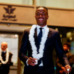 Vinicius Jr. a su llegada a Yeda.