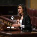 La portavoz de Podemos en el Congreso, Ione Belarra. - Fernando Sánchez - Europa Press